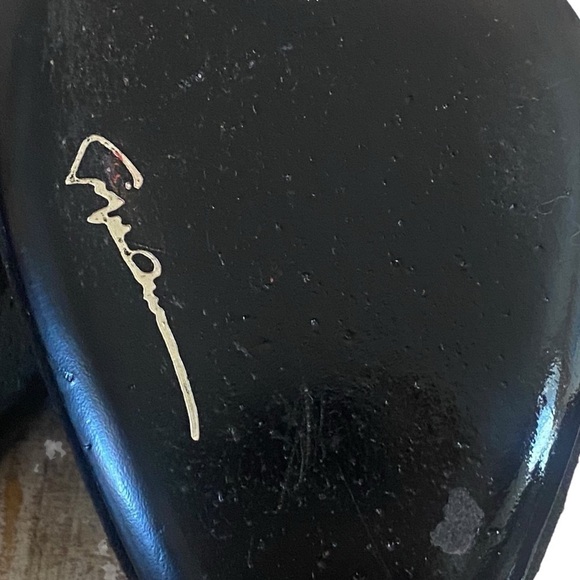 Giorgio Armani black suede size 39/9 made in Italy - Picture 5 of 15